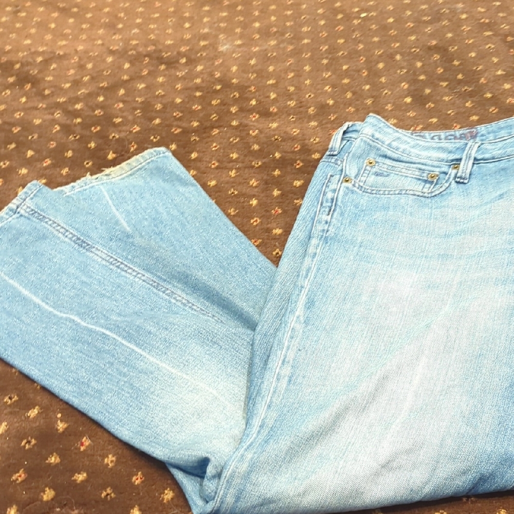 Marc By Marc Jacobs Light Blue Straight Leg Jeans
